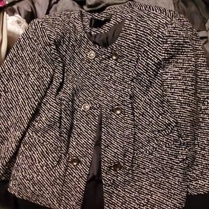 New York & Co Black and white blazer
